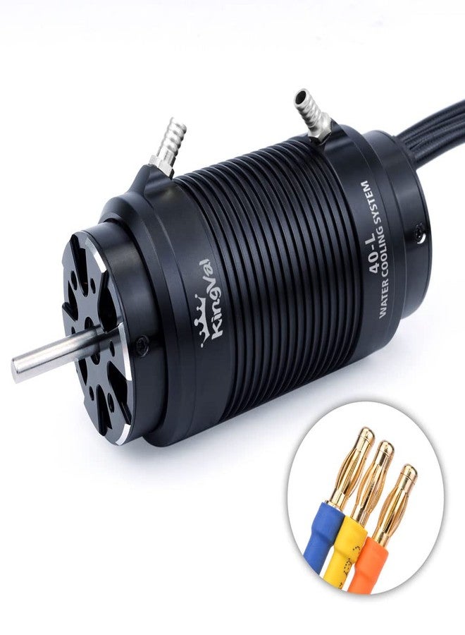 KingVal Replacement 4092 1520KV Brushless Motor with Water Cooling Jacket Unit Compatible with RC Boat - Image 1